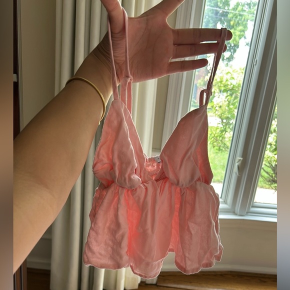 Pink Babydoll Top - Picture 3 of 3